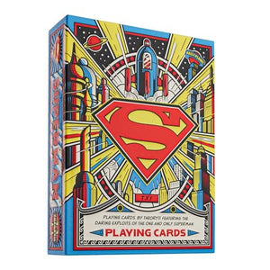 theory11 Superman Premium Playing Cards, Luxury Poker Size, Standard Index