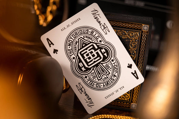 theory11 Notorious B.I.G. Forever The King Luxury Playing Cards, Poker Size Standard Index