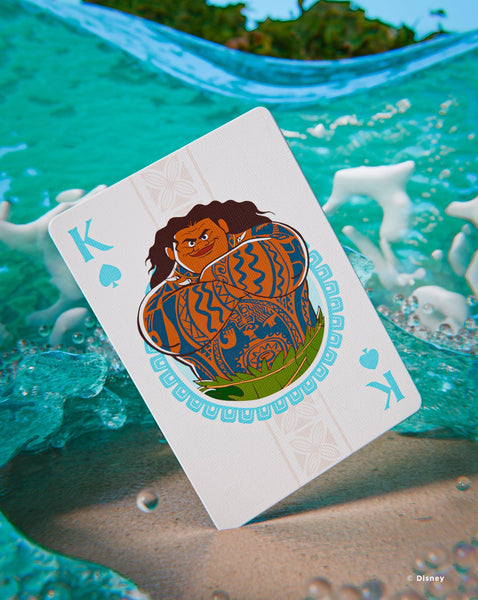 Bicycle Disney Moana Inspired Playing Cards, Poker Size Standard Index