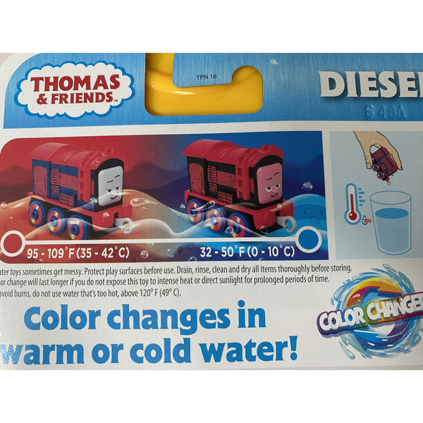 Fisher-Price Thomas & Friends Color Changers Diesel Metal Engine Toy with Temperature-Activated Color Change