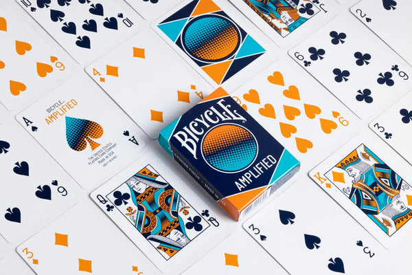 Bicycle Amplified Playing Cards, Poker Size Standard Index