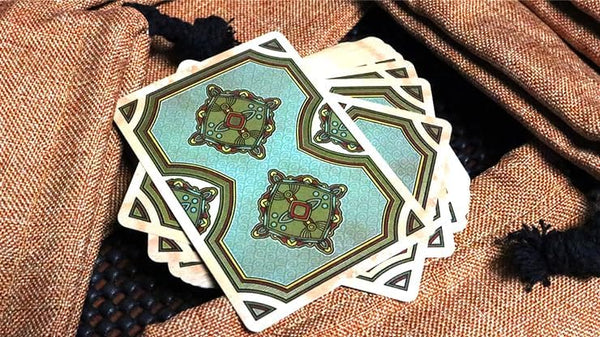 Kings Wild Project Ronin Playing Cards 4-Deck Set (Spades, Clubs, Diamonds, and Hearts Clans) - Standard Edition, Poker Size, Custom Index, Kuniyoshi-Inspired Samurai Artwork