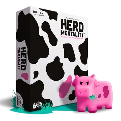 Big Potato Games Herd Mentality - Whatever You Do, Don't Stand Out - The Udderly Hilarious Family Party Game, 4-20 Players, Ages 10+