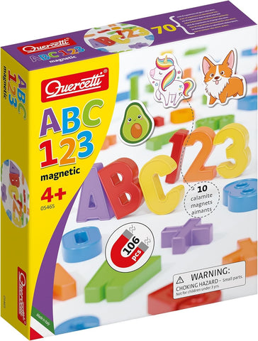 Quercetti ABC 123 Magnetic Multicolour
