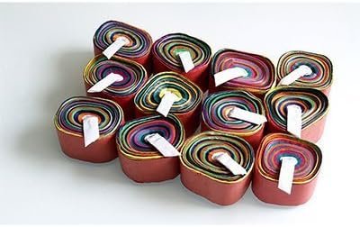 Mouth Coil 50ft (12/Rainbow) by Premuim Magic - Trick