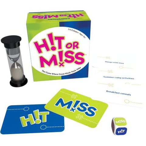 Gamewright Hit or Miss - The Game Where Great Minds Think Alike