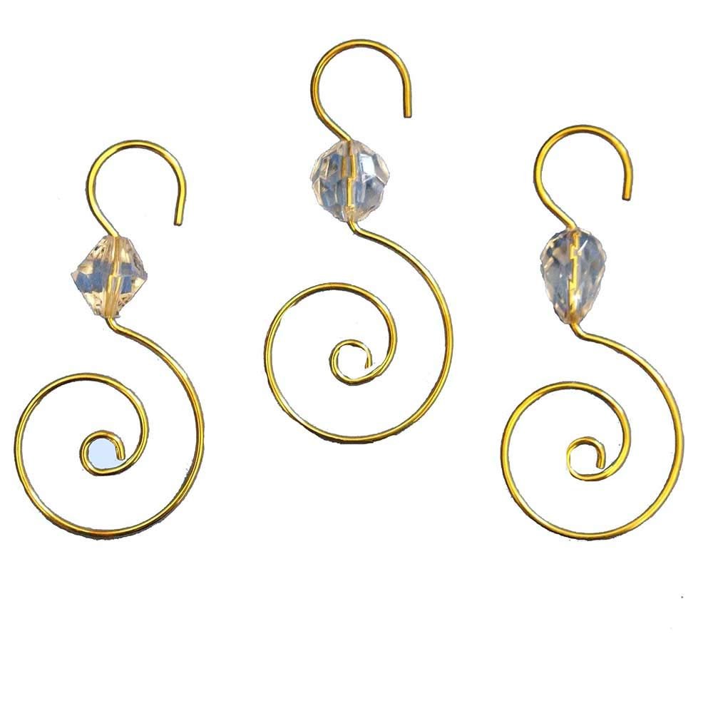 Kurt Adler W0749 Ornament Hooks, Gold