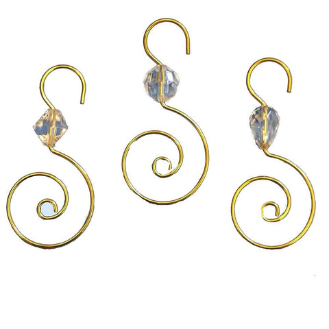 Kurt Adler W0749 Ornament Hooks, Gold