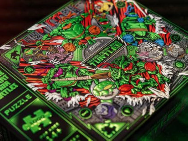 theory11 Teenage Mutant Ninja Turtles 1000 Piece Jigsaw Puzzle for Adults & Teens