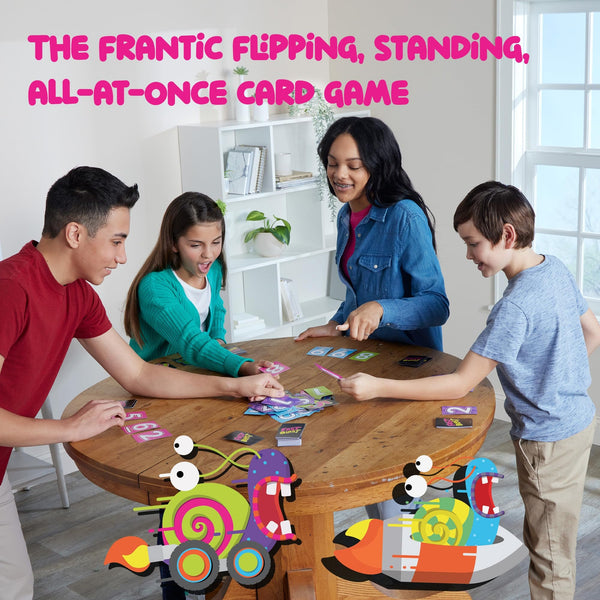 PlayMonster Fast Blast Card Game – Quick, Fun, Fast-Paced Party Game for Kids, Teens & Family Game Night, 2-6 Players Ages 8+
