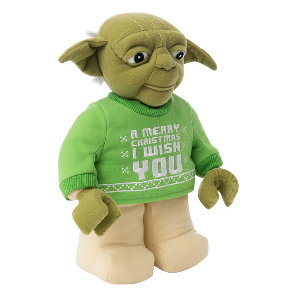 Manhattan Toy Lego Star Wars Yoda Holiday 12" Plush Minifigure Character