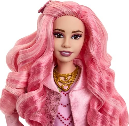 Mattel Disney Descendants: The Rise of Red Fashion Doll & Accessory - Bridget, Young Queen of Hearts with Movie-Inspired Clothes & Cupcake, Ages 4+