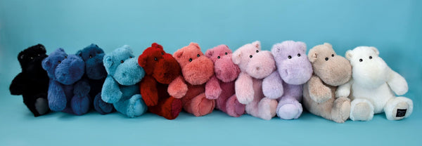 Histoire d’Ours Hip Power Lilac Hippo Plush 10″ – Purple Hippopotamus Stuffed Animal, Super-Soft French-Designed Gift for Kids & Babies HO3114