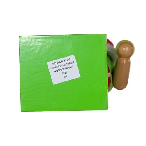 Kurt Adler 12-inch Wooden Pickleball Nutcracker