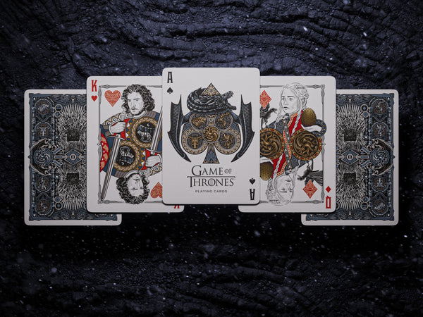 theory11 Game of Thrones Premium Playing Cards, Poker Size Standard Index