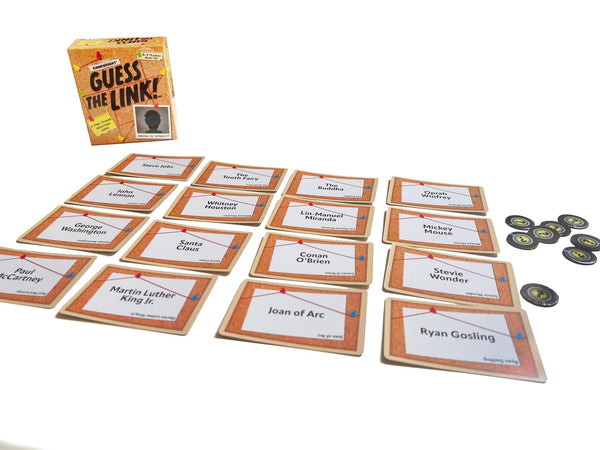 Gamewright - Guess The Link, A Star-Studded Deduction Game - Card Game for Kids - Ages 10 and Up - Perfect for Family Game Night!