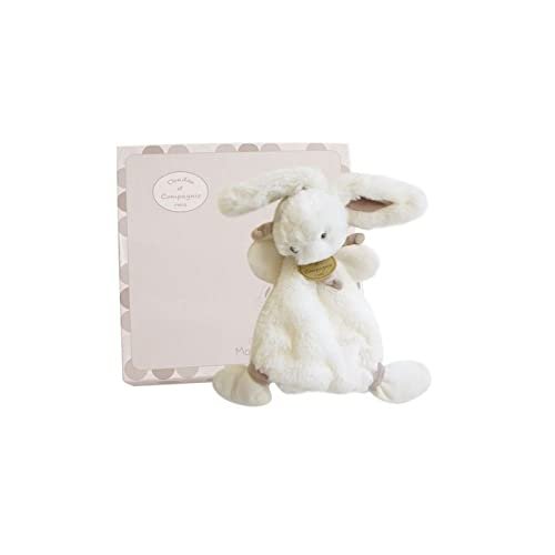 Doudou et Compagnie Pink “Candy Rabbit” Soft Toy DC2122 – Lapin Bonbon Baby Lovey Blanket Plush Pal in Gift Box