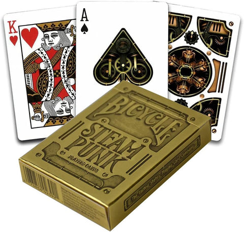 Bicycle Playing Cards Steampunk - Gold