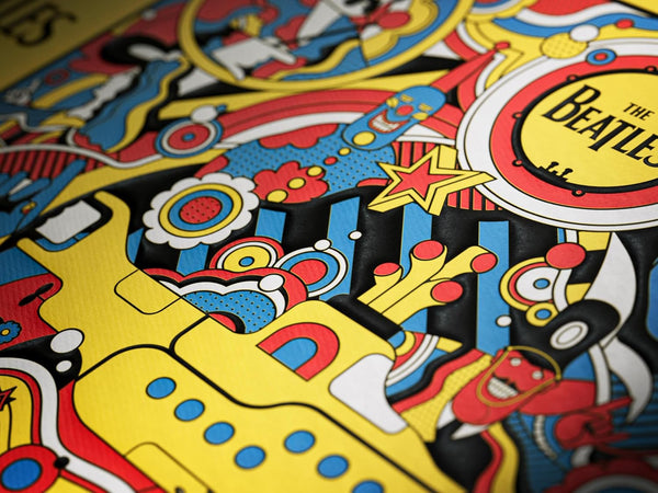 theory11 The Beatles Yellow Submarine Jigsaw Puzzle - Take a journey to Pepperland - Officially Licensed 1,000 Piece Intermediate Puzzle for Ages 14+