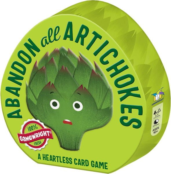 Gamewright Abandon All Artichokes - A Heartless Card Game, Green