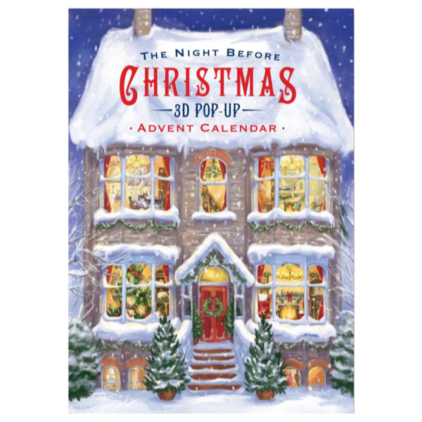 Babalu The Night Before Christmas 3D Pop Up Advent Calendar