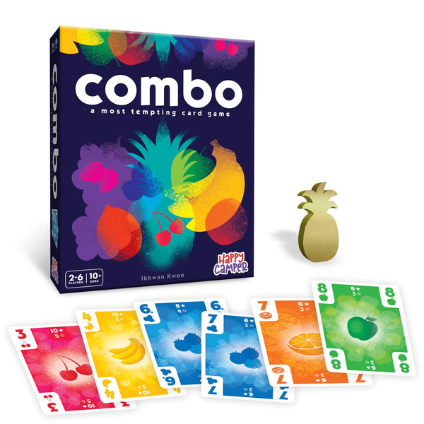 Happy Camper Combo Game - A Most Tempting Card Game | Quick to Learn, Easy to Teach | Super Portable | Perfect for Family Game Night | 2-6 Players Ages 10+