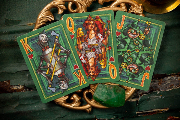 Kings Wild Project The Wonderful Wizard of Oz Premium Playing Cards, Collectible Deck, Poker Size Custom Index, Wizard of Oz Gift for Fans & Collectors