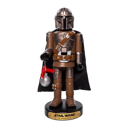 STAR WARS Kurt Adler 10-inch Mandalorian Nutcracker