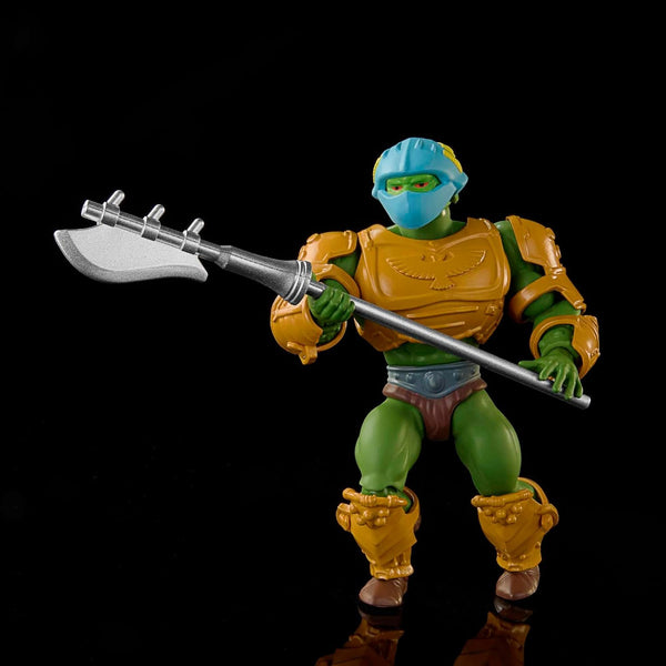 Masters of the Universe Origins Action Figure & Accessory, Eternian Guard Infiltrator Figure & Mini Comic Book, 5.5 in