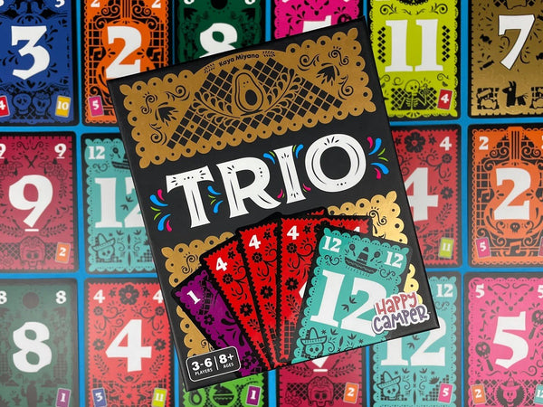 Happy Camper TRIO Card Game | Hottest New Family Game | Award-Winning | Game of The Year in France | Perfect Stocking Stuffer | Great for Game Night | 3-6 Players Ages 8+