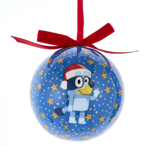 Kurt S. Adler Bluey™ Decoupage Ball Ornament, 3.15"