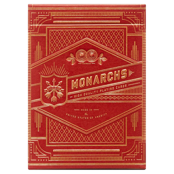 theory11 Monarchs Playing Cards (Red)