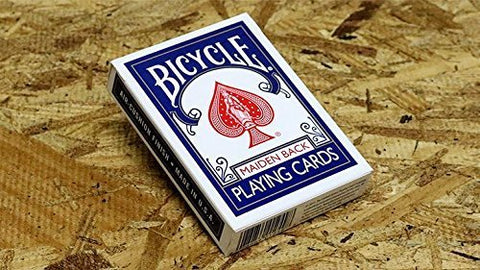 US Playing Cards Bicycle Maiden Back | Blue Co | Poker Deck | Collectable