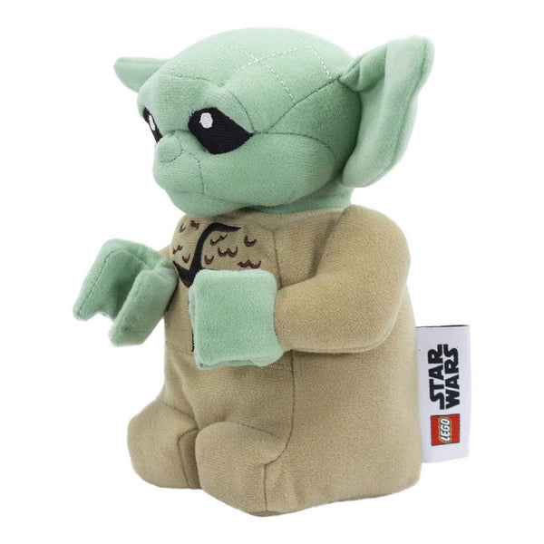 Manhattan Toy LEGO Star Wars The Child Plush Character, Soft Stuffed Grogu Toy with Embroidered Details, Collectible Plush for Kids and Fans, Approx. 6 in