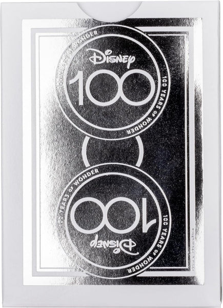 BIcycle Disney Limited Edition 100 Year Anniversary Playing Cards - Holographic Foil - Features 20+ Iconic Disney Characters