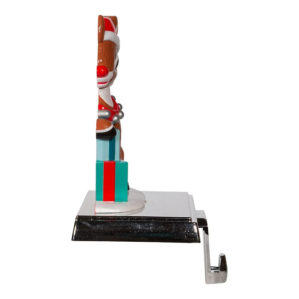 Kurt S. Adler 6.5-Inch Rudolph with Presents Stocking Holder