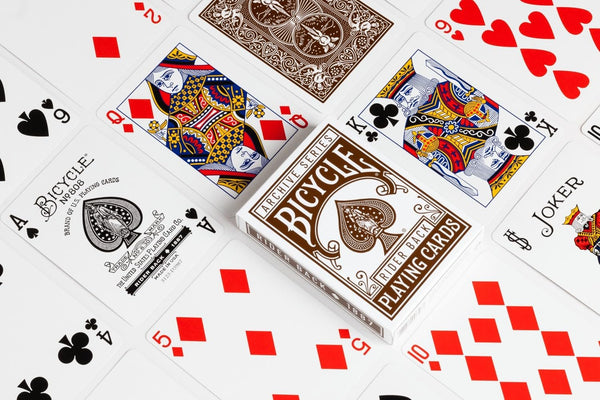 Bicycle Archive Series Rider Back 1887 Playing Cards, Poker Size Standard Index