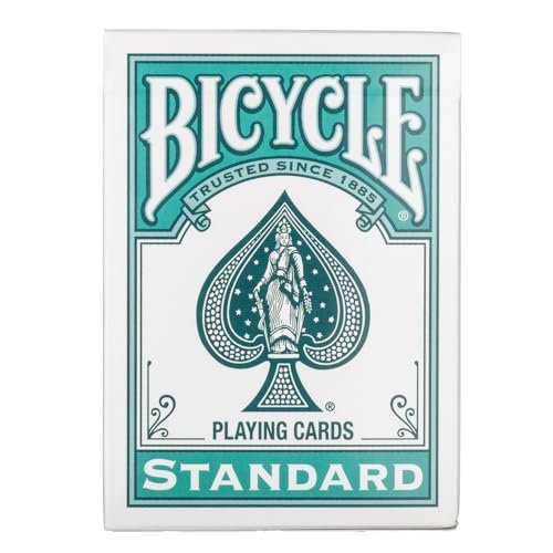 Bicycle Color Series #4 Turquoise Playing Cards, Poker Size Standard Index