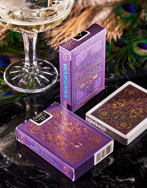 Bicycle Marquis Playing Cards, Purple