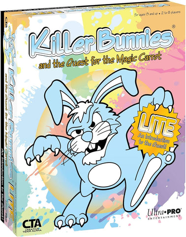 Playroom Entertainment Killer Bunnies Lite - An Introduction To The Quest for the Magic Carrot Game, 2-8 Players Ages 13+
