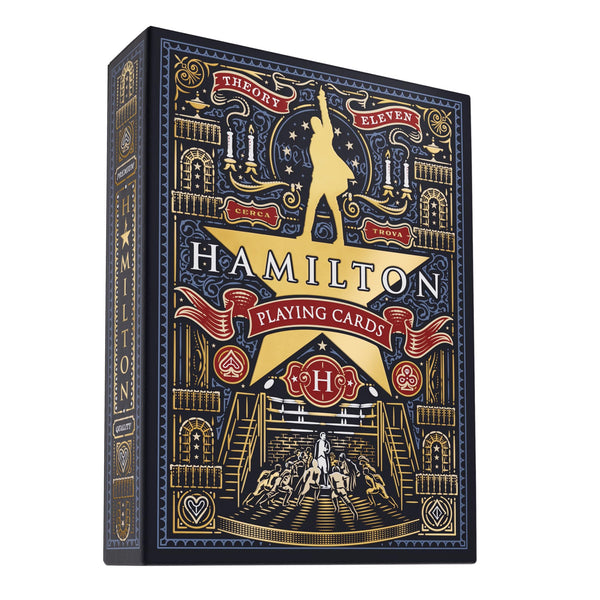 theory11 Hamilton Premium Playing Cards - Official Broadway Musical Deck with Gold Foil