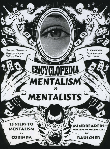 Encyclopedia Mentalism & Mentalists - 13 Steps to Mentalism by Corinda - Mindreaders Masters of Deception by Rauscher (Two Books in One)