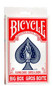 Bicycle Big Box Playing Cards - Red