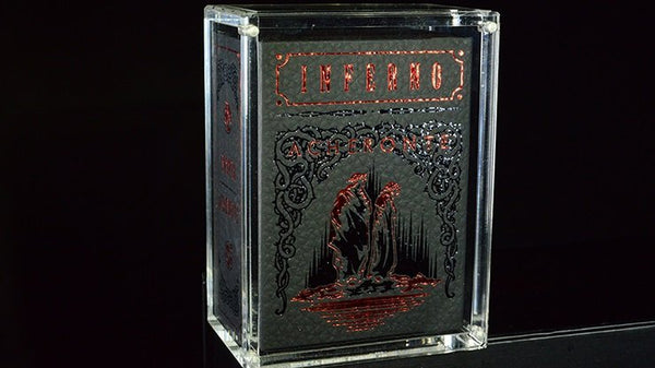 Carat X2B Double Deck Case (Back-to-Back) For 2 Playing Card Decks - Strong Clear Acrylic Magnetic Seal