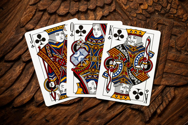 Kings Wild Project Table Players Vol. 34 Playing Cards - Standard Edition, Poker Size, Custom Index, Collectible Deck