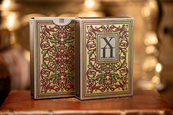 Kings Wild Project 12 Days Of Christmas Luxury Playing Cards - Standard Edition, Festive Holiday Themed Collectible Christmas Deck, Poker Size Custom Index