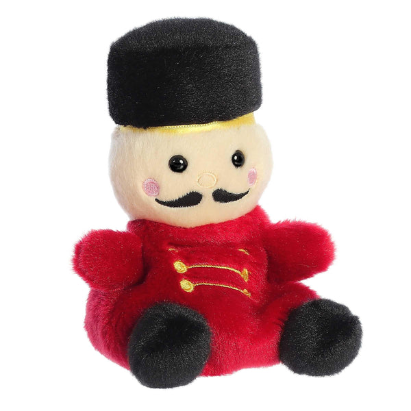 Aurora® Adorable Palm Pals™ Marius Nutcracker™ Stuffed Animal - Pocket-Sized Fun - On-The-Go Play - Red 5 Inches