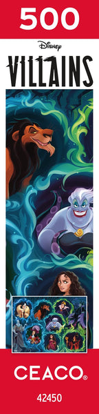 Ceaco - Disney Villains - 500 Piece Jigsaw Puzzle