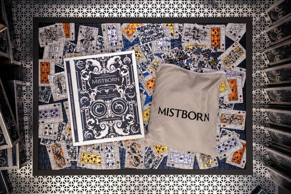 Kings Wild Project Brandon Sanderson’s Mistborn Luxury Jigsaw Puzzle – Two Sided 1000-Piece Premium Epic Fantasy Gift for Fans of Brandon Sanderson & Cosmere Books