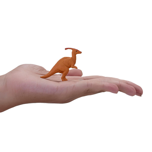 MOJO Mini Dinosaur Mini Worlds Playset, 12-Piece Hand-Painted Mini Figures, True-to-Life Highly Detailed Prehistoric Dinosaur Figurines, PVC, UK Designed, Ages 3+